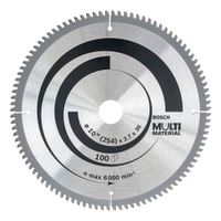 Disco Sierra 10"" Bosch Multimaterial de 100 Dientes