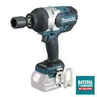 Llave de Impacto Inalámbrico Makita BL LXT 18V 3/4"" 1050 Nm DTW1001Z sin Batería ni Cargador