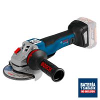 Amoladora Esmeril Inalámbrica Bosch 18V GWS 18V-10 PC 5"" sin Batería ni Cargador