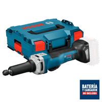 Amoladora Recta Inalámbrica Bosch 18V GGS 18V-23 PLC +L-Box sin Batería ni Cargador