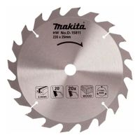 Disco Sierra para Madera Makita 20 Dientes 25 x 2.4mm 9-1/4""