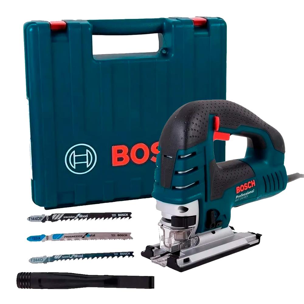 Sierra Caladora Eléctrica Bosch 780W GST 150 BCE Pro Profesional + Maletín + 3 Hojas Sierra