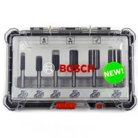 Set de Fresas Bosch 6 Piezas 1/4"" Nuevo!