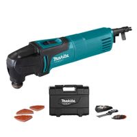 Multitool Eléctrico Makita MT 200W M9800BKX2 Velocidad Variable + Accesorios