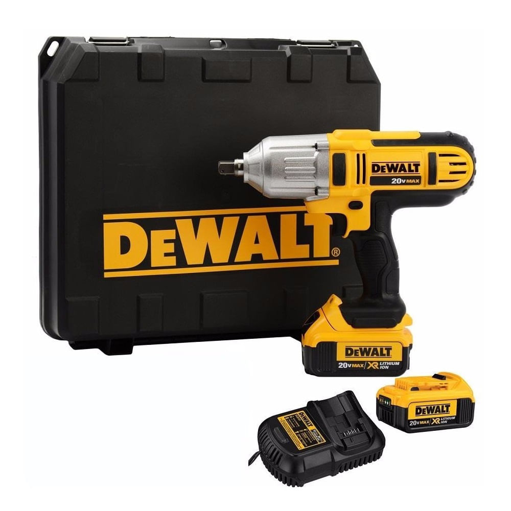 Llave de Impacto 20v Max Dewalt DCF889M2 540Nm 2x4.0Ah
