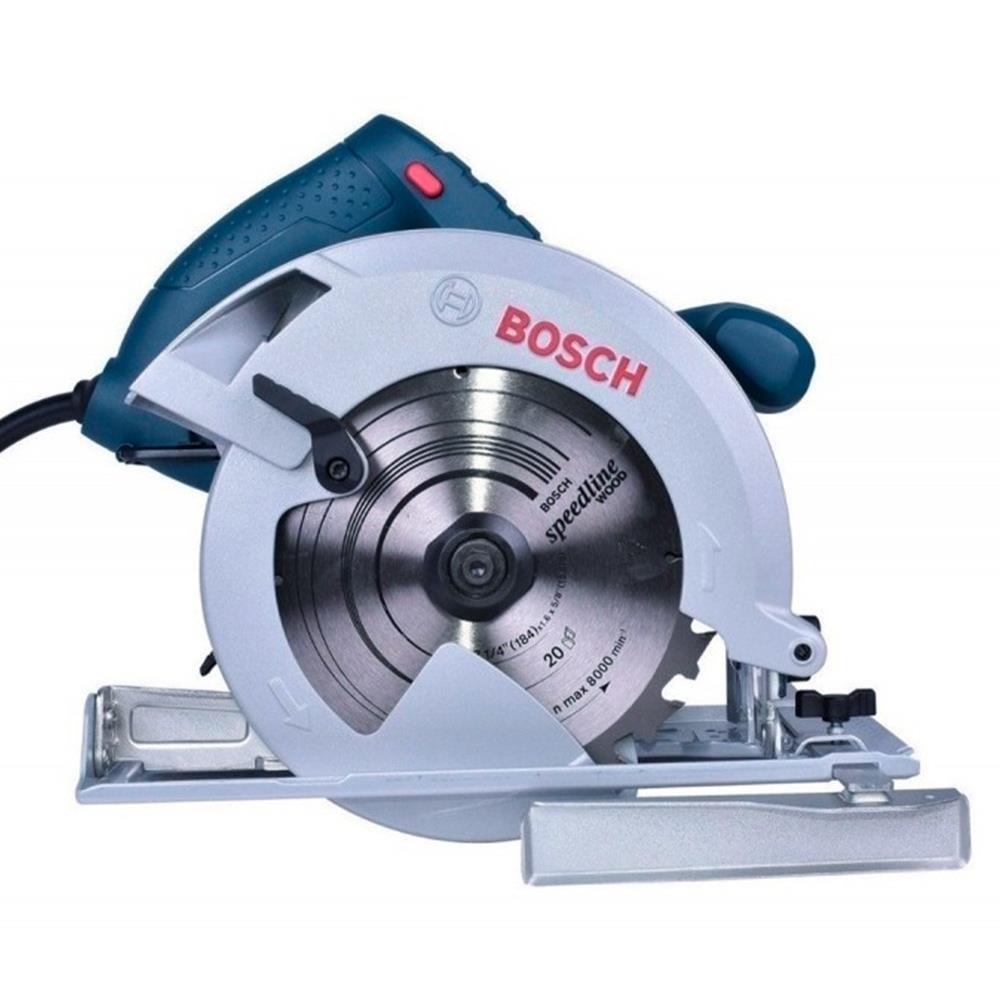 Sierra Circular Eléctrica Bosch 2000W GKS 20-65 7-1/4 Nuevo Modelo + 1 Disco