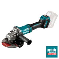 Esmeril Angular Inalámbrico Makita BL AWS AFT XPT XGT 40V 7"" sin Batería ni Cargador