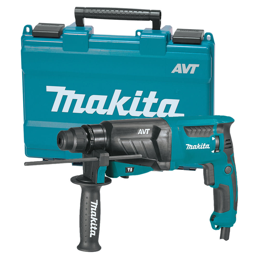 Martillo Perforador Plus Eléctrico Makita AVT 800W 26mm 3 Función LED HR2631F