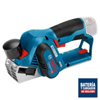 Cepillo Inalámbrico Bosch 12V GHO 12V-20 sin Batería ni Cargador