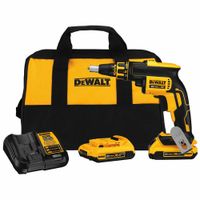 Atornillador Drywall 1/4"" 20V XR Dewalt DCF620D2 2 x 2.0 Ah