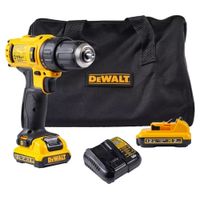 Taladro Percutor 3/8"" 12V Dewalt DCD716D2 Led 2 x 2,0 Ah
