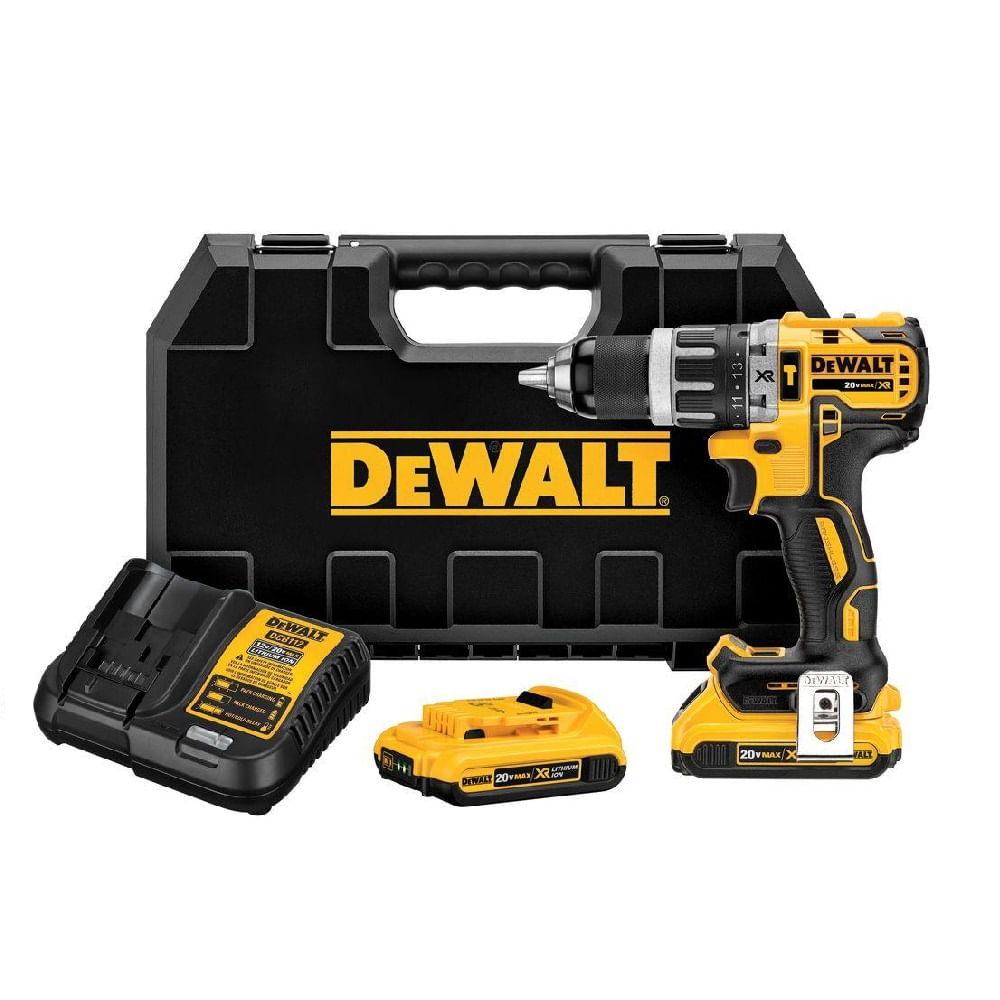 Taladro Percutor 20V Brushless XR Dewalt DCD796D2 2 x 2.0 Ah
