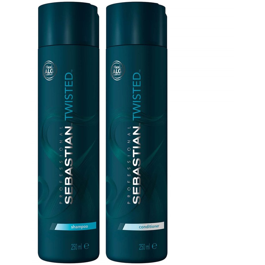 Shampoo para Rizos 250ml + Acondicionador Sebastian Twisted