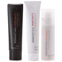 Shampoo 250ml + Mascarilla + Crema Potion9 Sebastian Penetraitt