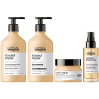 Shampoo 500ml +Conditioner +Mascarilla +Sérum LOreal Absolut Repair