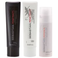 Shampoo Reparador 250ml +Acondicionador +Potion 9 Sebastian Penetraitt