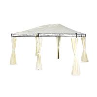 Pérgola con Cortinas 300x400cm