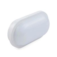 Aplique tortuga ovalado LED blanco de 15W
