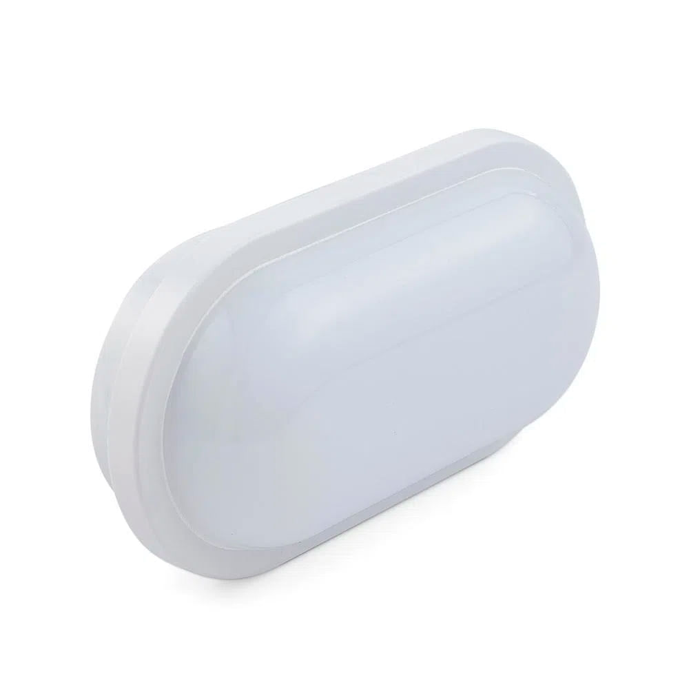 Aplique tortuga ovalado LED blanco de 15W
