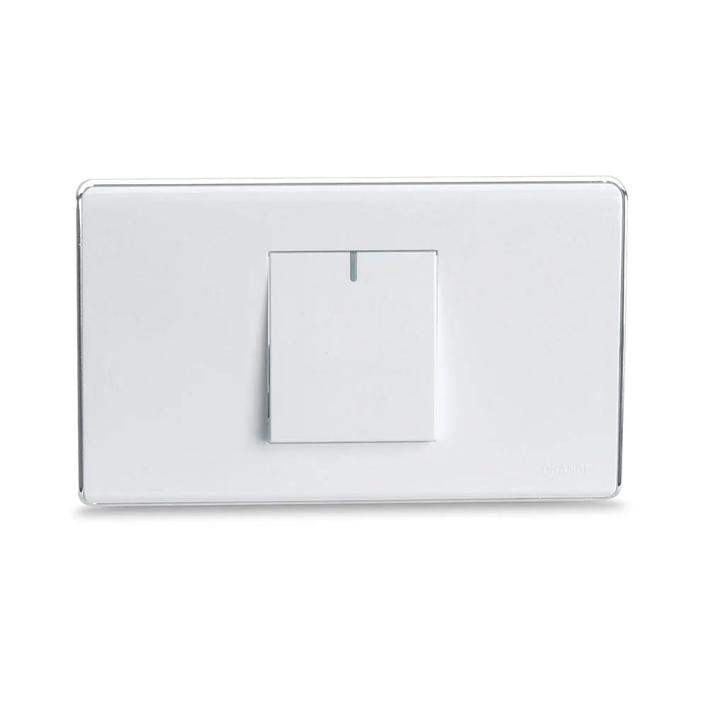 Interruptor Simple Blanco Deco