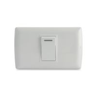 Conmutador Simple Blanco Basic