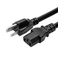 Cable de alimentación para laptop 3 ranuras Xtech