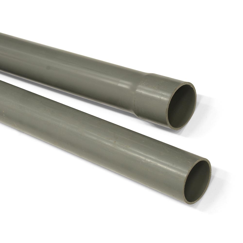 Tubería eléctrica SAP Gris 1 1/2"" x3 metros