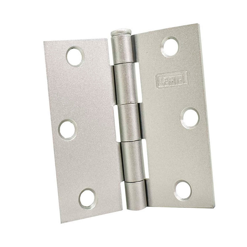 Bisagra cap 3x3 aluminizada 3 unidades