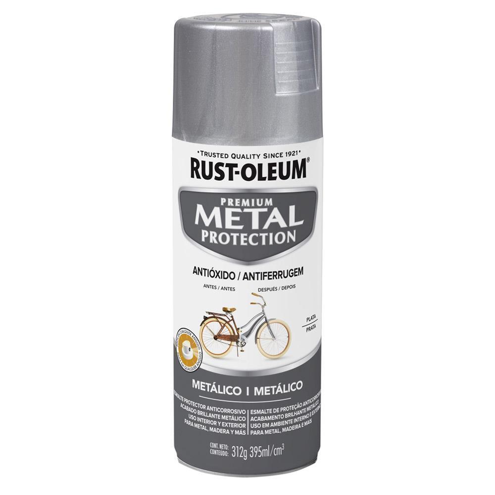 Aerosol Anticorrosivo Rust Oleum Metal Protection Metálico Plata 312 gr