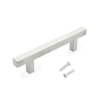 Tirador Cuadrado Acero Inoxidable 96mm