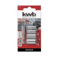 Set de dados + Adaptador 1/4"" 50mm x5u