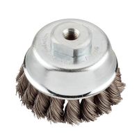 Cepillo de copa Alambre de acero trenzado 66mm