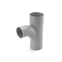 Tee sanitaria termoformado 4"" x 3""