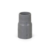 Adaptador con rosca PVC 1 1/2""