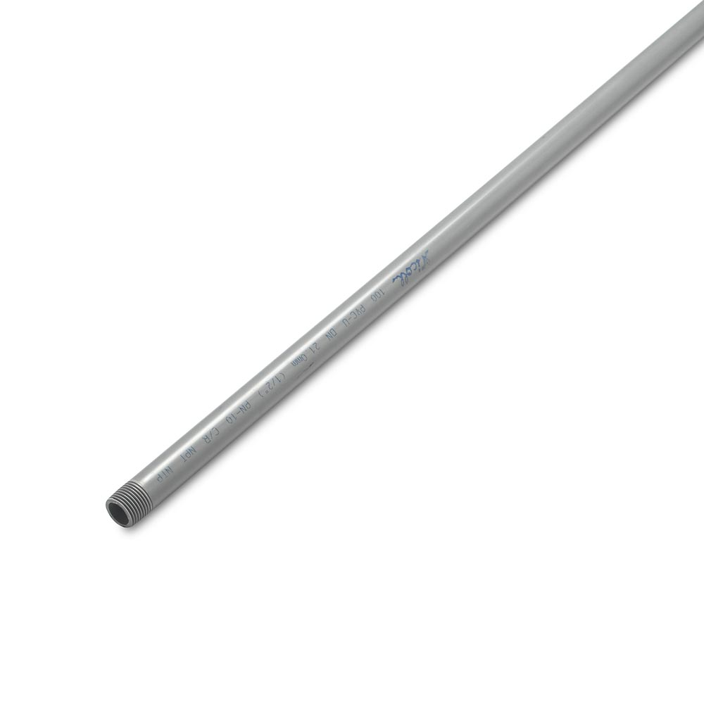 Tubo con rosca C10 1/2"" x 5 metros