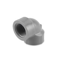 Codo PVC cromado 3/4"" x 90