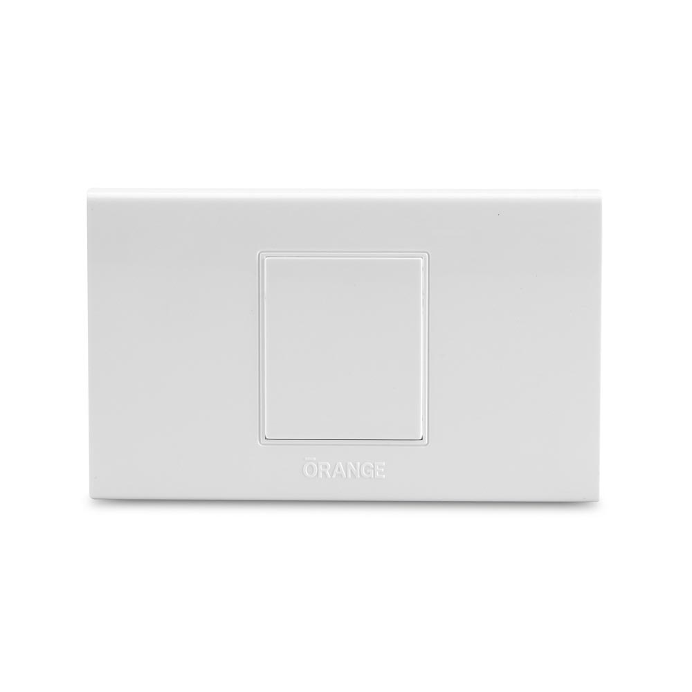Placa Ciega Blanco Classic