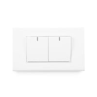 Interruptor Doble Blanco Classic