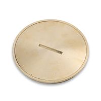 Registro pesado bronce 6""
