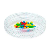 Piscina 2 anillos con 50 pelotas 91x20cm