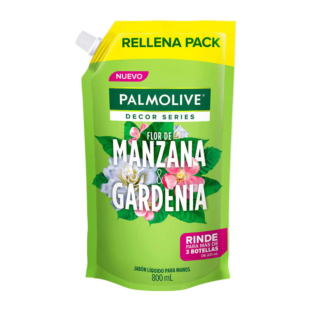Jabón líquido Flor de manzana y gardenia 800ml
