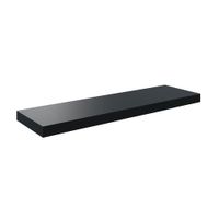 Repisa flotante 80x23.5 color Negro Spaceo