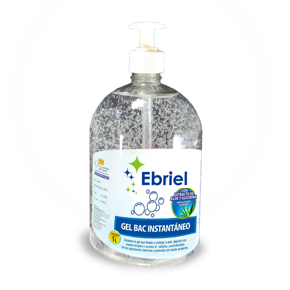 Gel frasco 1 litro Ebriel