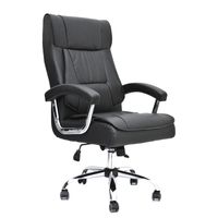 Silla De Escritorio Boreal Negro Alta Bonno