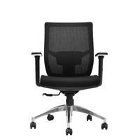 Silla Ergonomica De Escritorio Lims Negro Bonno
