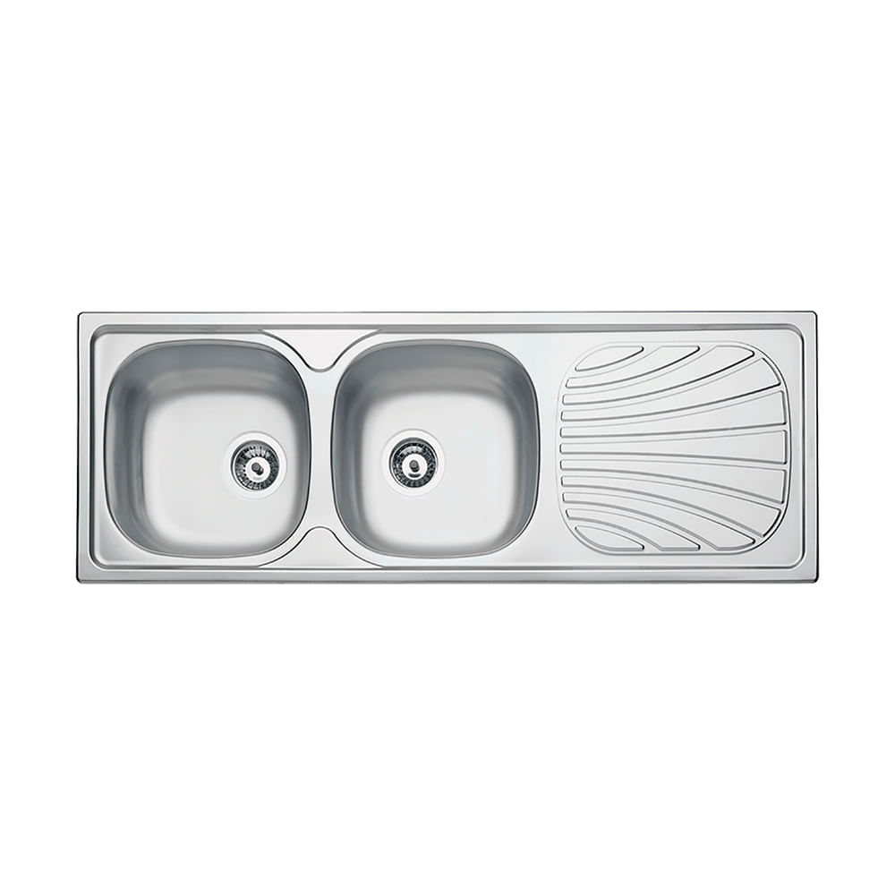 Lavadero inox. 123x43.5cm