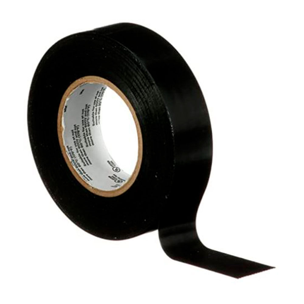 Cinta Aislante 3M 3/4 x 18m Temflex 165 Negra