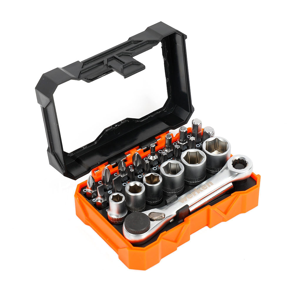 Set dados y bits 24 piezas 1/4"" Micro