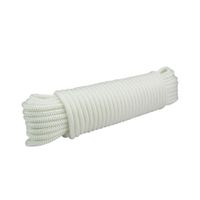 Driza Polipropileno Trenza Blanca 4mm 5/32 x 25m