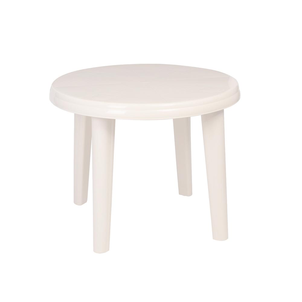Mesa de plástico Chaquira Blanca 93.3cm